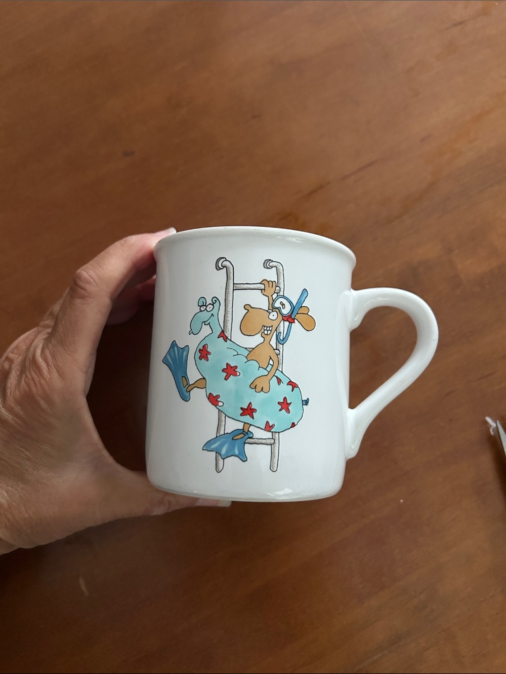 Hallmark Rim Shots Coffee Mug - Unused - Excellent Condition
